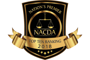 Nation's Premier NACDA Top Ten Ranking 2018 - Badge