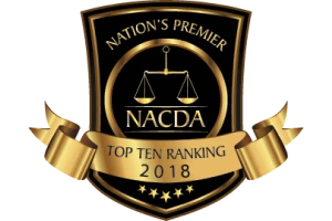 Nation's Premier NACDA Top Ten Ranking 2018 - Badge