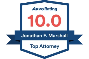 Avvo Rating 10 Top Attorney - Badge